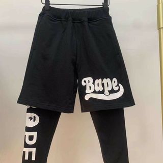 【新品】BAPE  KIDS　子供服 ベイプキッズ  パンツ ズボン 110cm(パンツ/スパッツ)