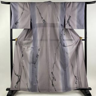 小紋 身丈162cm 裄丈65.5cm 正絹 美品 名品 【中古】(着物)