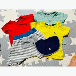 ポロラルフローレン(POLO RALPH LAUREN)の【まとめ売り】POLO baby 80〜90 5点セット(Tシャツ/カットソー)