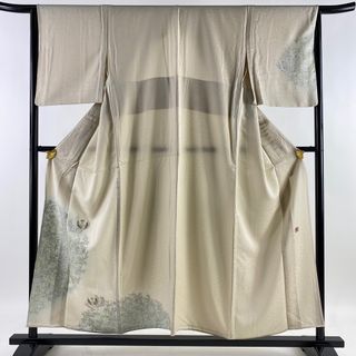 付下げ 身丈154cm 裄丈65.5cm 正絹 逸品 【中古】(着物)