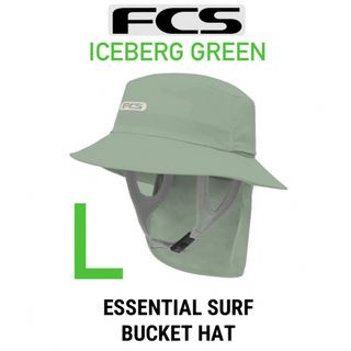 エフシーエス(FCS)のFCS LサイズIceberg Green Essential SurfHat(サーフィン)