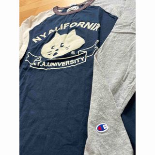 ネネット(Ne-net)の〜コラボTシャツ〜　ネネットNenet champion ロングTシャツ(Tシャツ/カットソー(七分/長袖))