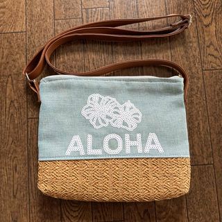 カヒコ(KAHIKO)のkahiko ショルダー バッグ ALOHA ハイビスカス スパンコール(ショルダーバッグ)