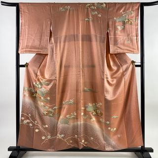 訪問着 身丈157cm 裄丈62cm 正絹 秀品 【中古】(着物)