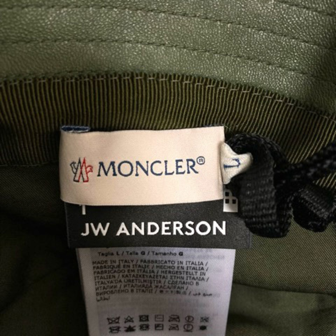 MONCLER(モンクレール)のモンクレール × JW ANDERSON 23SS BUCKET ハット L 緑 メンズの帽子(その他)の商品写真