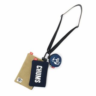 【色: Navy x Beige】[チャムス] Bag 3P Shoulder (その他)