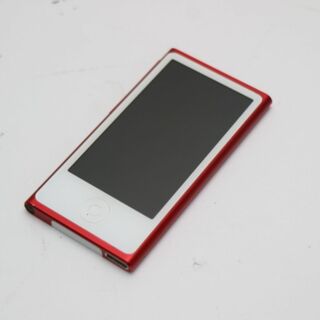 アイポッド(iPod)の超美品 iPod nano 第7世代 16GB レッド  M888(ポータブルプレーヤー)