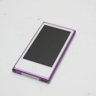 アイポッド(iPod)の新品同様 iPod nano 第7世代 16GB パープル  M888(ポータブルプレーヤー)