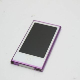 アイポッド(iPod)の超美品 iPod nano 第7世代 16GB パープル  M888(ポータブルプレーヤー)