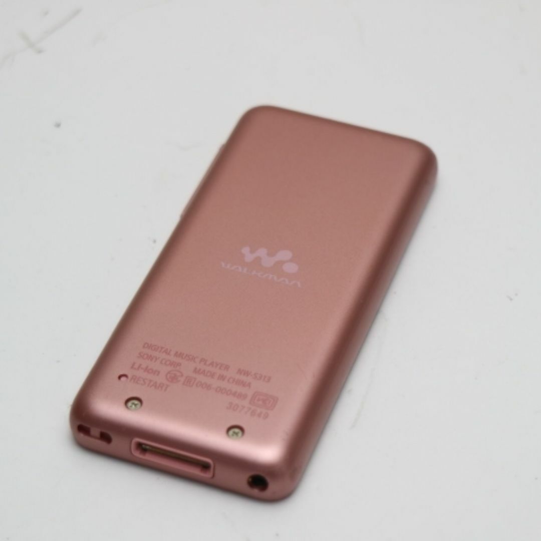 SONY(ソニー)のNW-S313 ライトピンク  M888 スマホ/家電/カメラのオーディオ機器(ポータブルプレーヤー)の商品写真