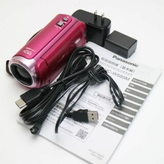 パナソニック(Panasonic)のHC-W585M ピンク  M888(ビデオカメラ)