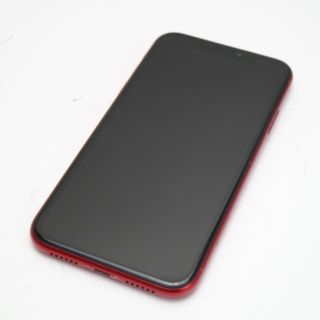 アイフォーン(iPhone)のSIMフリー iPhoneXR 128GB レッド RED 白ロム  M888(スマートフォン本体)