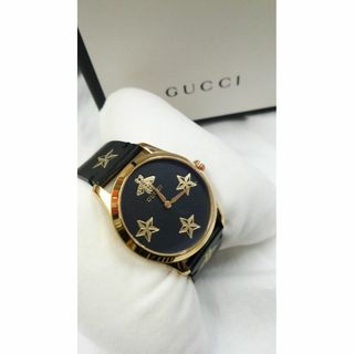 グッチ(Gucci)のGUCCI Gタイムレス スター＆ビー 腕時計(腕時計(アナログ))