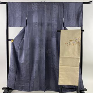 色無地 身丈160cm 裄丈65cm 正絹 美品 秀品 【中古】(着物)