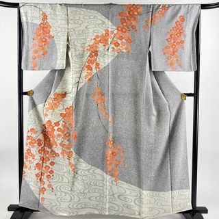 訪問着 身丈160cm 裄丈67cm 正絹 美品 名品 【中古】(着物)