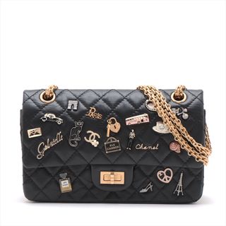 シャネル(CHANEL)のシャネル  ヴィンテージカーフ  ブラック レディース ショルダーバッグ(ショルダーバッグ)