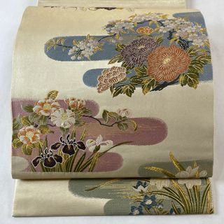 袋帯 美品 名品 六通 正絹 【中古】(帯)