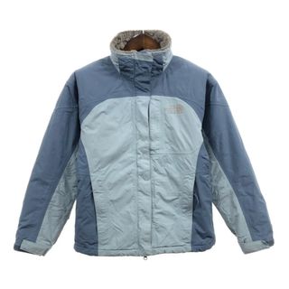 ザノースフェイス(THE NORTH FACE)のTHE NORTH FACE ノースフェイス HYVENT ジャケット アウトドア ライトブルー (レディース S) 中古 古着 Q5829(その他)