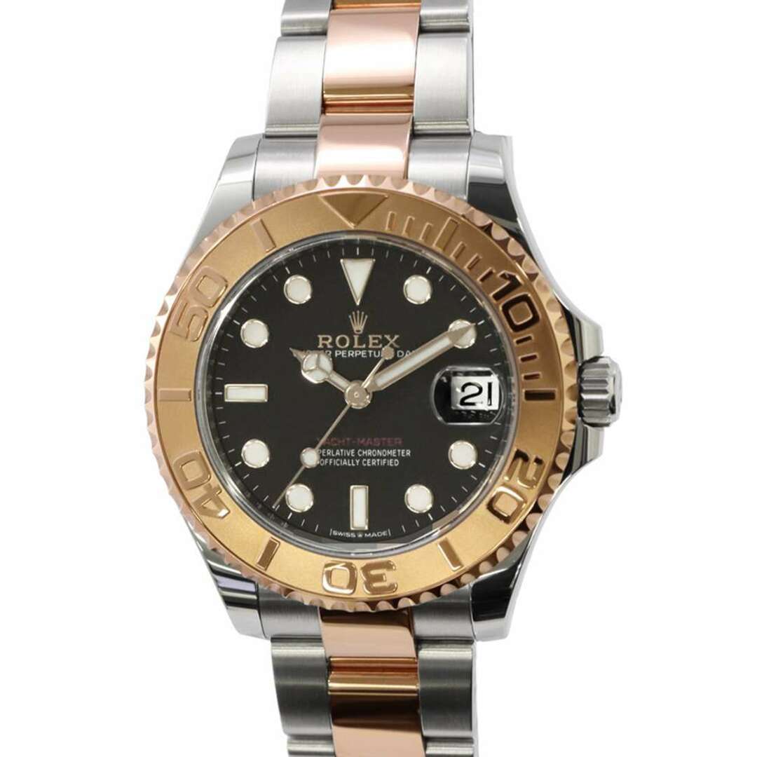 ROLEX(ロレックス)のロレックス ヨットマスター 268621 ROLEX 腕時計 黒文字盤 メンズの時計(腕時計(アナログ))の商品写真