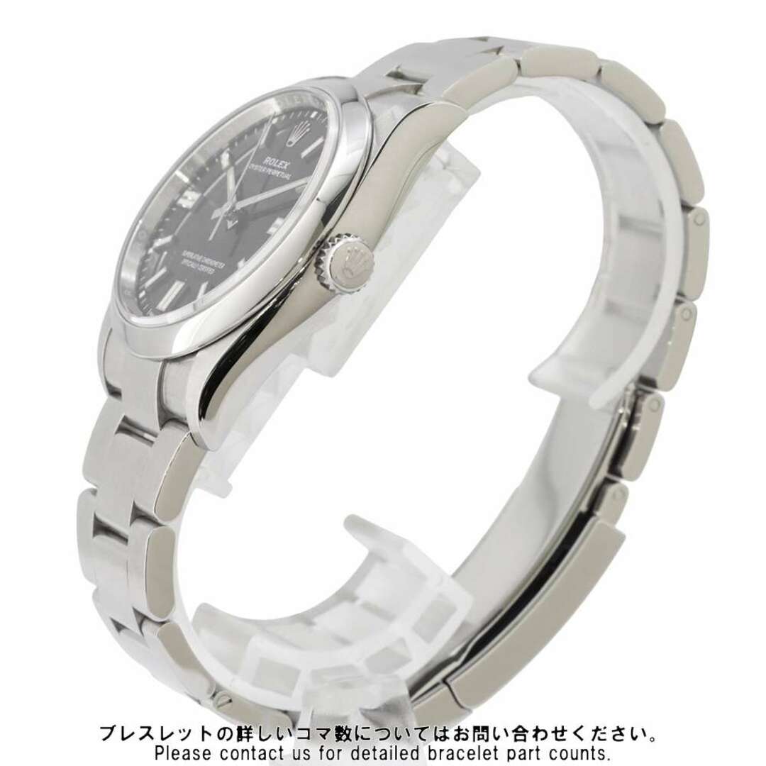 ROLEX(ロレックス)のロレックス オイスターパーペチュアル36 126000 ROLEX 腕時計 ブライトブラック文字盤 メンズの時計(腕時計(アナログ))の商品写真