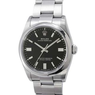 ロレックス(ROLEX)のロレックス オイスターパーペチュアル36 126000 ROLEX 腕時計 ブライトブラック文字盤(腕時計(アナログ))