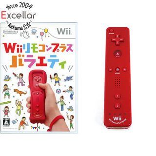 ウィー(Wii)のWiiリモコンプラス バラエティパック　外箱・リモコンジャケットなし・ディスク傷(家庭用ゲームソフト)