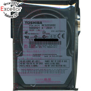 トウシバ(東芝)のTOSHIBA(東芝) ノート用HDD 2.5inch　MK5055GSX　500GB(PC周辺機器)