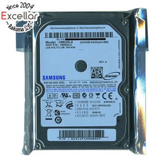 Samsung製 ノート用HDD 2.5inch　HM500JI　500GB 9.5mm