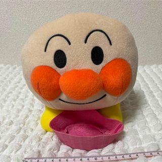 アンパンマン(アンパンマン)の【美品】【タグ付き】アンパンマン メガジャンボカゴ小物入れぬいぐるみ(ぬいぐるみ)