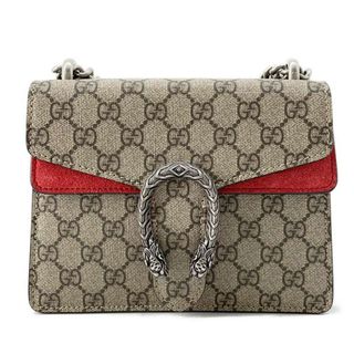 グッチ(Gucci)のグッチ チェーンショルダーバッグ デュオニソス ミニ GGスプリーム スエード 421970 GUCCI 2wayバッグ(ショルダーバッグ)