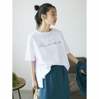 クラフトスタンダードブティック(CRAFT STANDARD BOUTIQUE)の【ホワイト】Pluie de Tee(カットソー(長袖/七分))