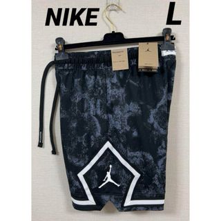 ジョーダン(Jordan Brand（NIKE）)のナイキ ジョーダン ダイヤモンドショーツ Lサイズ 新品　人気モデル ブラック(バスケットボール)