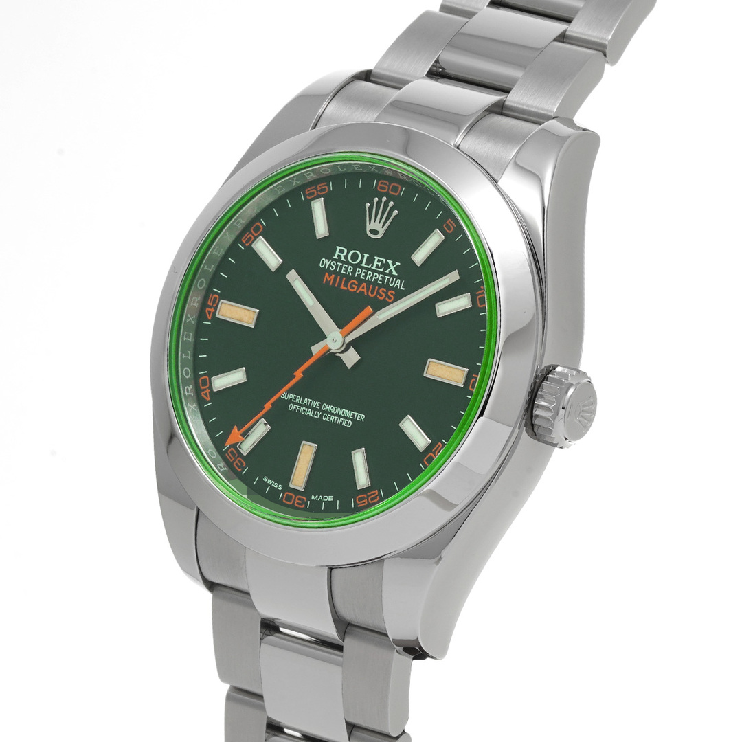 ROLEX(ロレックス)の中古 ロレックス ROLEX 116400GV ランダムシリアル インテンスブラック メンズ 腕時計 メンズの時計(腕時計(アナログ))の商品写真