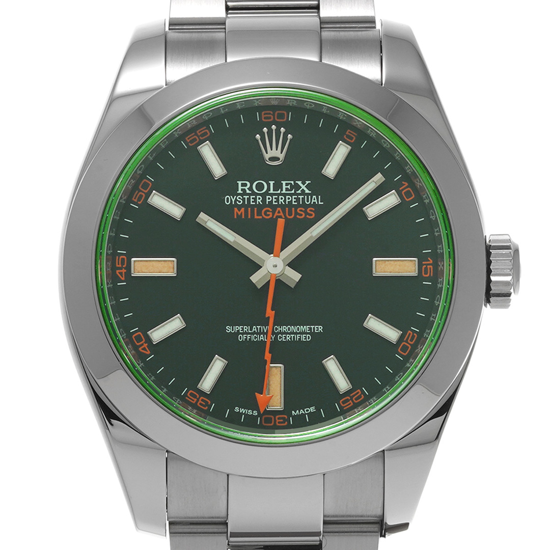 ROLEX(ロレックス)の中古 ロレックス ROLEX 116400GV ランダムシリアル インテンスブラック メンズ 腕時計 メンズの時計(腕時計(アナログ))の商品写真