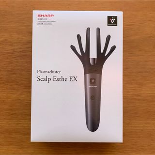 シャープ(SHARP)のSHARP Plasmacluster Scalp Esthe EX ブラック系(ボディケア/エステ)