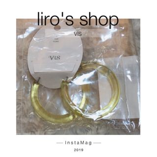 ヴィス(ViS)のVIS♡ クリアフープピアス(ピアス)