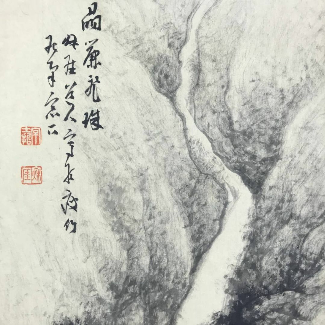 真作】後藤秋厓/滝図/山水図/掛軸☆宝船☆AD-839 真作】後藤秋厓/滝図/山水図/掛軸☆宝船☆AD-839