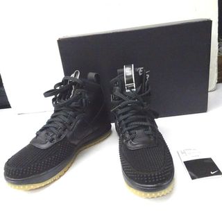 ナイキ(NIKE)のナイキ スニーカー Lunar Force 1 Duckboot ""Black/Metallic Silver/Anthracite"" 805899-003 ブラック 26.0cm Ft1184571 未使用(スニーカー)