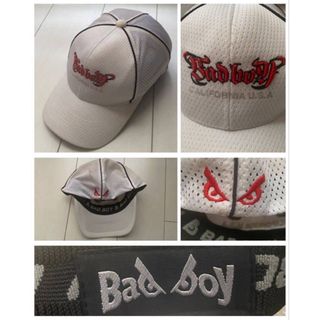 ヴィンテージ(VINTAGE)の90s 00s Y2K BAD BOY flex fit cap キャップ 帽子(キャップ)