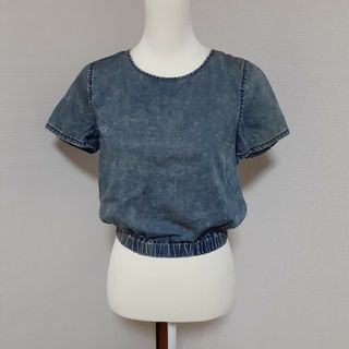 ムルーア(MURUA)のMURUA 新品✨デニムカットソー(カットソー(半袖/袖なし))