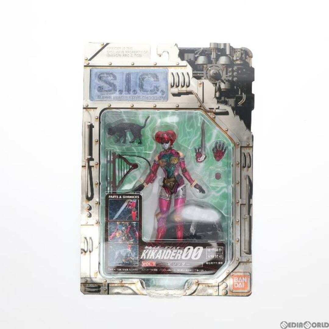 BANDAI(バンダイ)のS.I.C. VOL.2 ビジンダー KIKAIDER00(キカイダーダブルオー) 完成品 可動フィギュア バンダイ エンタメ/ホビーのフィギュア(特撮)の商品写真