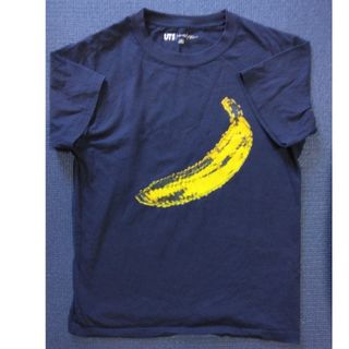 ユニクロ(UNIQLO)のUT ユニクロ×アンディウォーホル 半袖Tシャツ　バナナ　160 　女の子　GU(Tシャツ/カットソー)