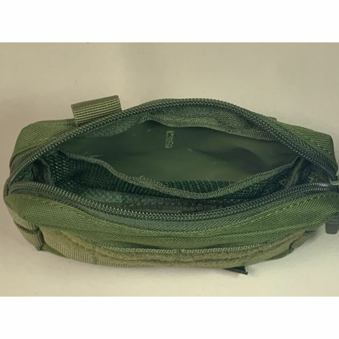 【カーキ】タクティカル　ポーチ　ミリタリー　ポーチ　モールシステム　molle スポーツ/アウトドアのアウトドア(その他)の商品写真