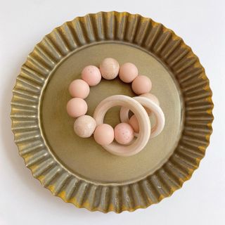 ハンドメイド 歯固めラトル(外出用品)