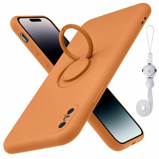 【サイズ:iphonex/xs_色:オレンジ】iphone x ケースiphon(その他)