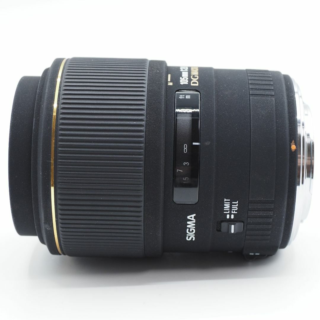 ★極上品★ SIGMA シグマ 105mm F2.8 EX DG MACRO  スマホ/家電/カメラのカメラ(レンズ(単焦点))の商品写真