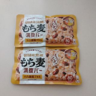 UHA味覚糖 - UHA味覚糖　そのまま食べられる　もち麦満足バー　十六雑穀プラス　2個セット