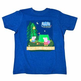 海外レア古着　ペッパピッグ　公式Tシャツ キッズYXL 160cm(Tシャツ/カットソー)