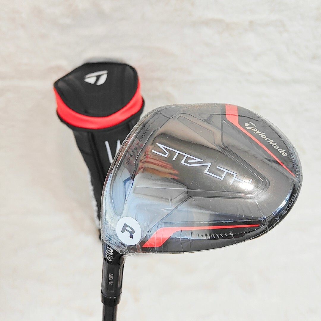 レフティ】新品 ステルス 3W 純正カーボン R カバー付 レフティ】新品 ステルス 3W 純正カーボン R カバー付