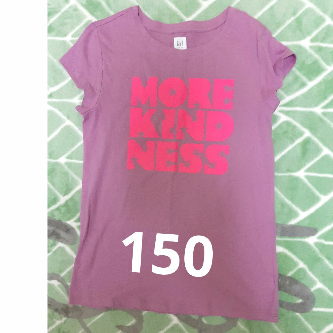 GAP Kids(ギャップキッズ)のガールズ Tシャツ150 キッズ/ベビー/マタニティのキッズ服女の子用(90cm~)(Tシャツ/カットソー)の商品写真